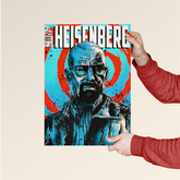 Heisenberg – Breaking Bad Illustrated Poster